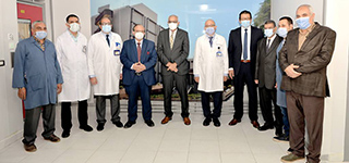 افتتاح تحديث وتجديد جناح العمليات بمركز جراحة الكلى والمسالك البولية بجامعة المنصورة