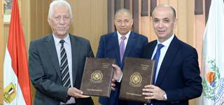 Signature d'un protocole de coopération entre l'Université de Mansoura et la Faculté de Kout en République d'Irak