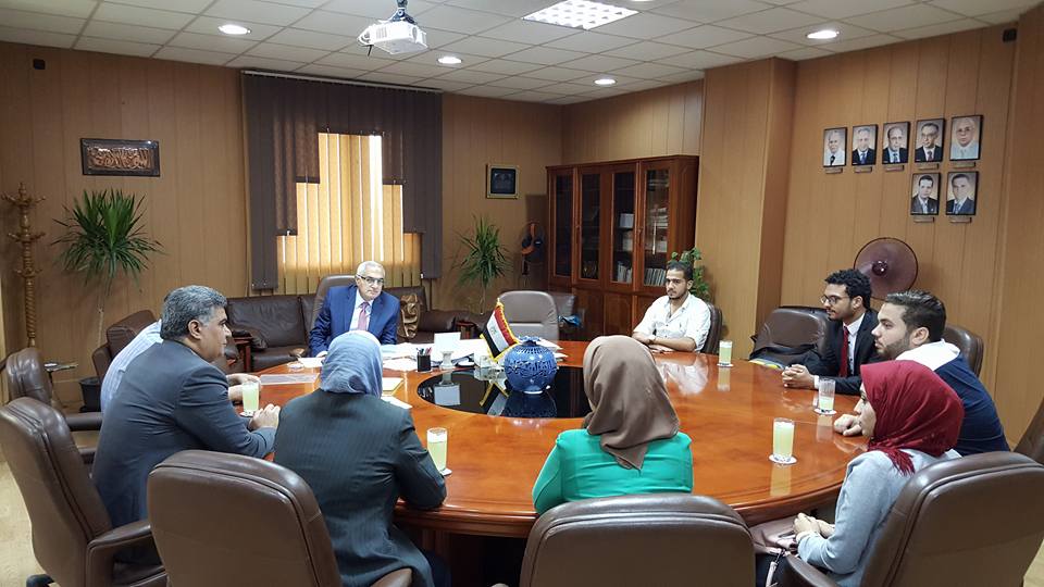 European grants for Mansoura University's students