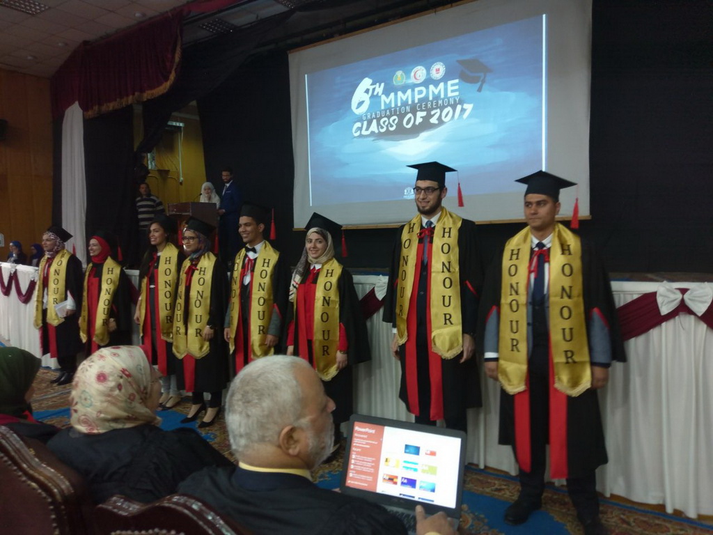 Graduation Ceremony of the 6th batch of Mansoura Manchester program for medical education