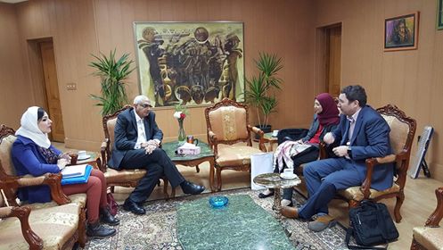 جامعة المنصورة تستضيف اللقاء التنويرى الثانى للتعريف بمشروع HOPES