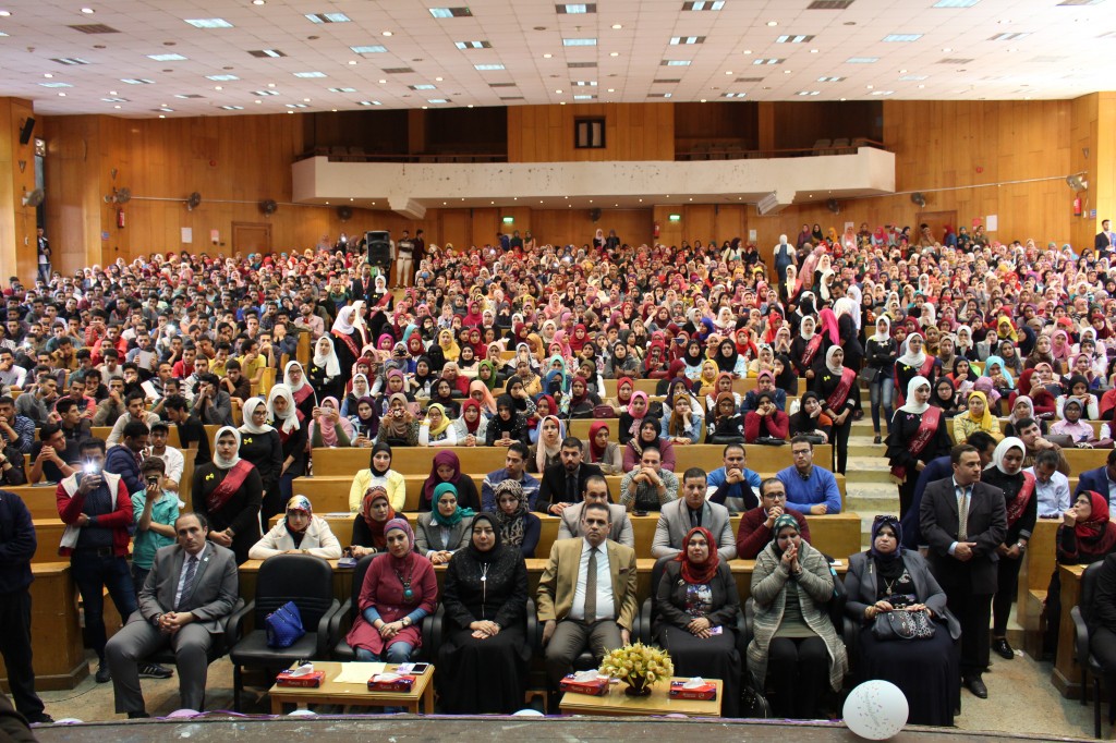 ختام فعاليات حملة عيشها صح لمكافحة الإدمان بجامعة المنصورة