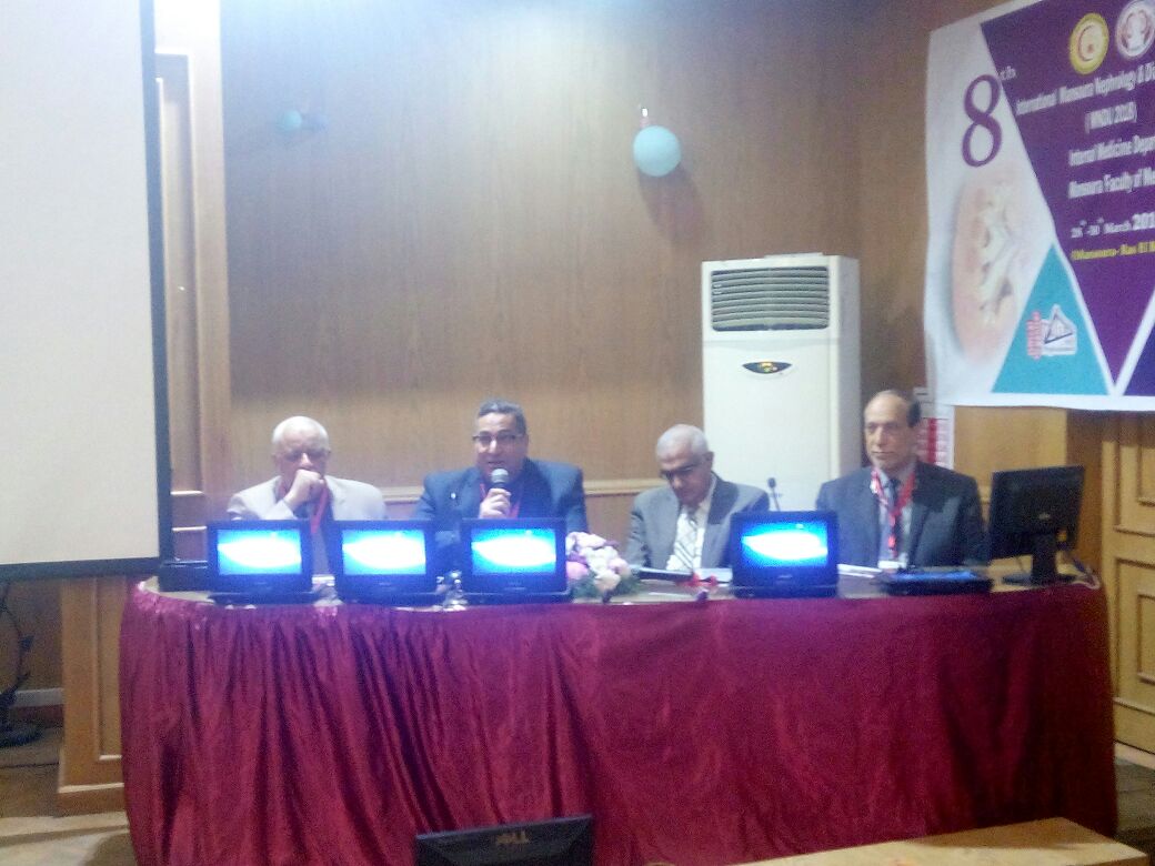افتتاح المؤتمر الدولى السنوى الثامن لوحدة امراض الكلى بجامعة المنصورة