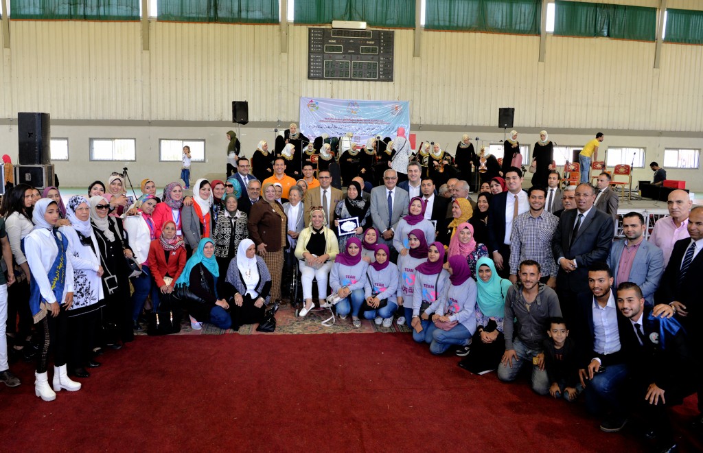 افتتاح فعاليات الملتقى الأول لفرسان الإرادة بجامعة المنصورة