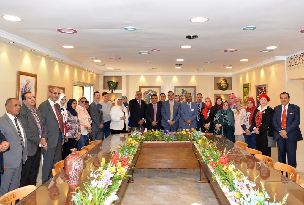 افتتاح المؤتمر العلمى السنوى العربى الثالث عشر والدولى العاشر بكلية التربية النوعية بجامعة المنصورة