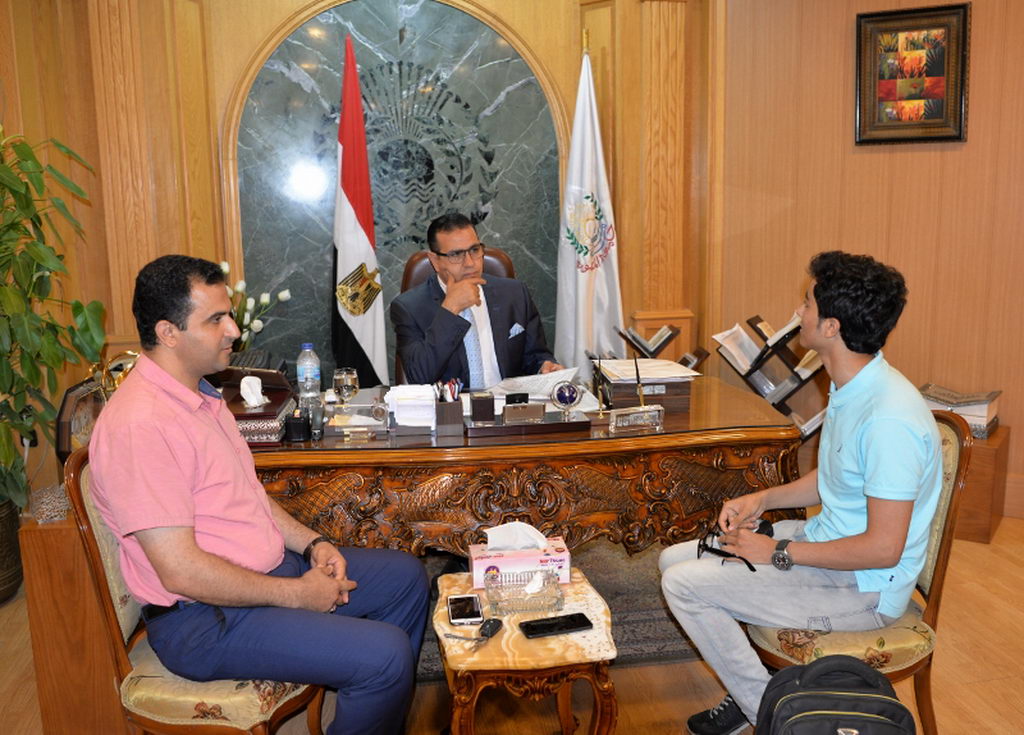 Mansoura University adopts the innovations of Dakahlia sons to serve deaf and dumb
