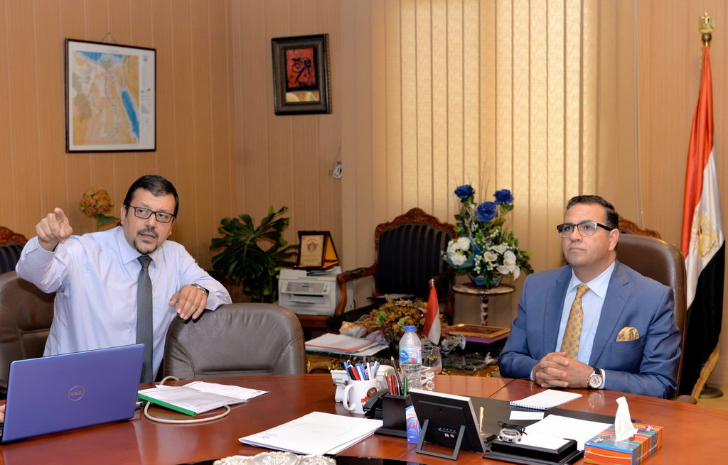 President of Mansoura University follows up the Oncology Center's developments