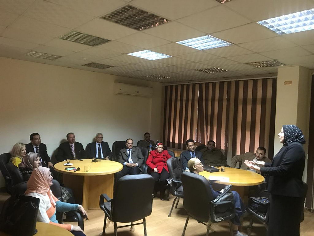 Mansoura University is applying a new electronic system for multiple choice exams on different faculties