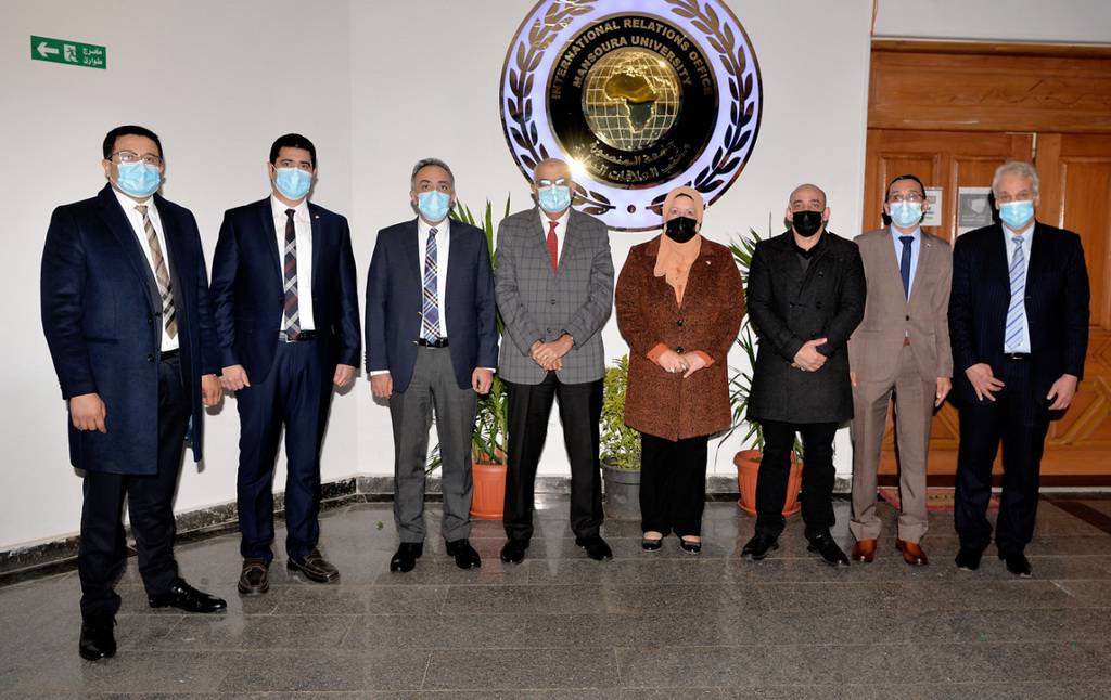 The Opening of the New Headquarters of International Relations Office at Mansoura University