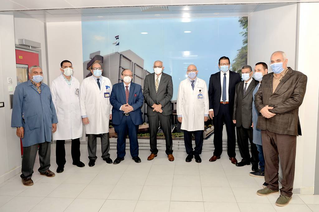      The Opening of Updating and Renewing the Surgical Operations Ward  at the Center of Urology and Nephrology, Mansoura University