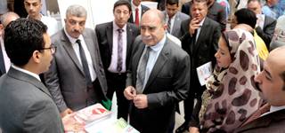 افتتاح ملتقى التوظيف لعام 2022 م بكلية الطب البيطرى جامعة المنصورة