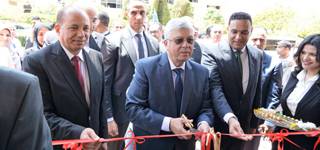 The Minister of Higher Education opens the electronic testing center at the Faculty of Law Mansoura University 