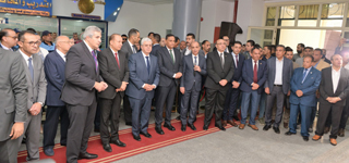 The Minister of Higher Education visits the electronic testing center and the Student Services Complex at the Faculty of Commerce Mansoura University