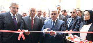 The Minister of Higher Education opens the renovations of the Student Hospital at Mansoura University