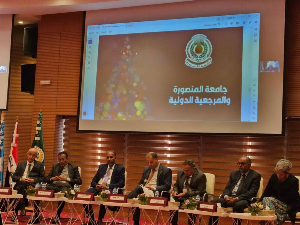 President of Mansoura University participates in the first ALECSO Forum for the twinning of Arab universities in Tunisia