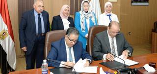 توقيع مذكرة تفاهم بين جامعتى المنصورة و الدلتا للعلوم والتكنولوجيا لتدريب طلاب كليتا الطب البيطري والتمريض  