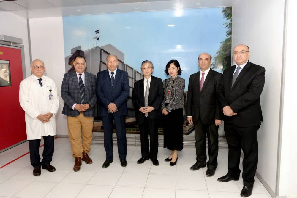 The Japanese Ambassador visits Mansoura University to discuss ways of academic and research cooperation