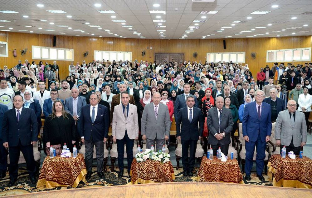 President of Mansoura University honors the martyrs of the Egyptian army, the police, and the White Army with the symposium “Identity... The Story of a Homeland”