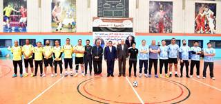 Mansoura University Concludes Ramadan Tournament in the Presence of the Governor of Dakahlia