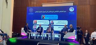 Le président de l'Université de Mansoura présente l'expérience d'internationalisation de l'université lors de la Conférence irakienne sur l'Éducation 2025