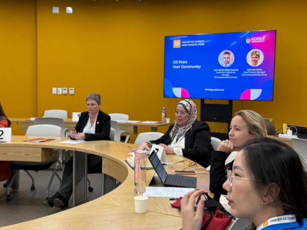 جامعة المنصورة تشارك في صياغة مستقبل التعليم العالي في قمة "QS" الدولية بكوريا الجنوبية