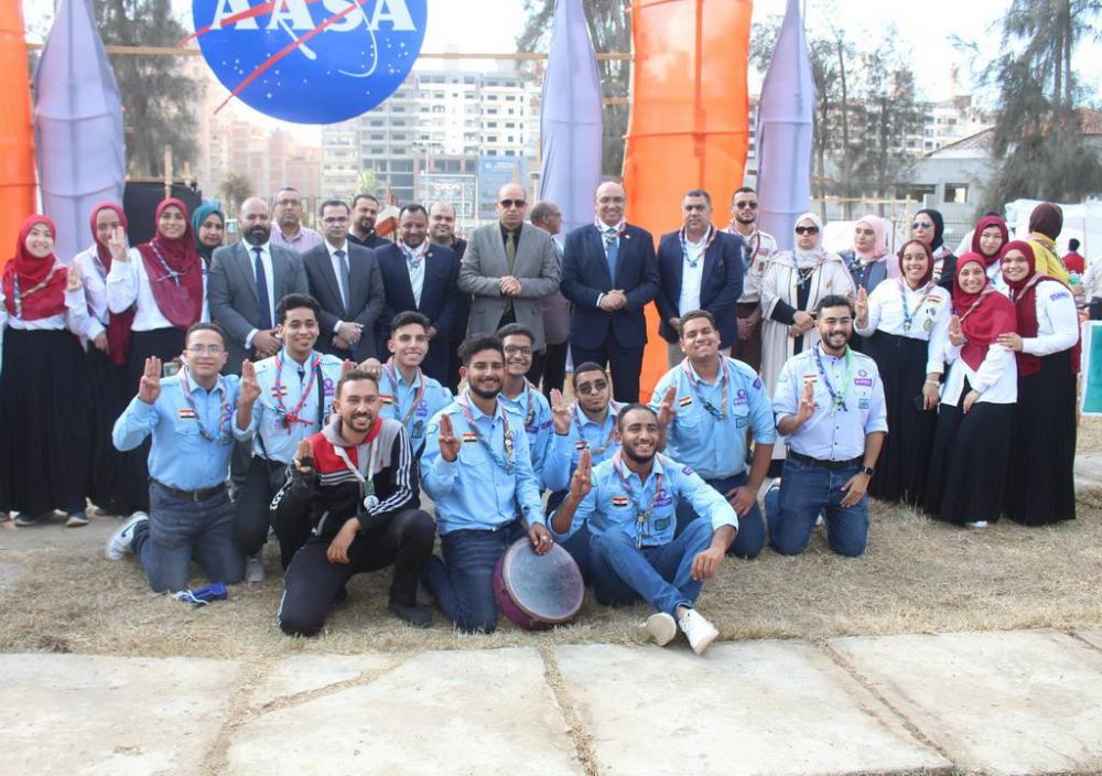 رئيس جامعة المنصورة يفتتح المهرجان الكشفي والإرشادي لجوالي الجامعة تحت شعار "الجوالة نحو الرقمنة"