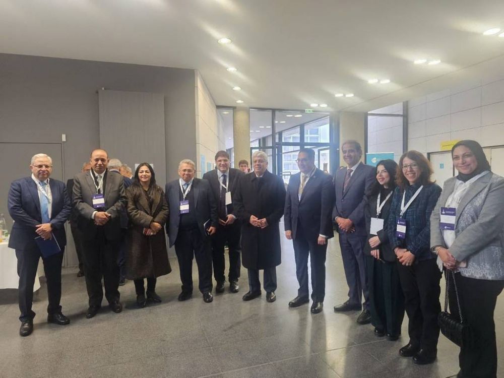 رئيس جامعة المنصورة يشارك في انطلاق يوم التعاون العلمي والأكاديمي المصري الفرنسي بجامعة سيرجي بباريس