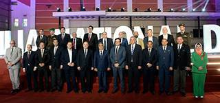 Mansoura University President Attends Dakahlia's 776th National Day Celebrations at the Umm Kulthum Theater in Mansoura Cultural Palace