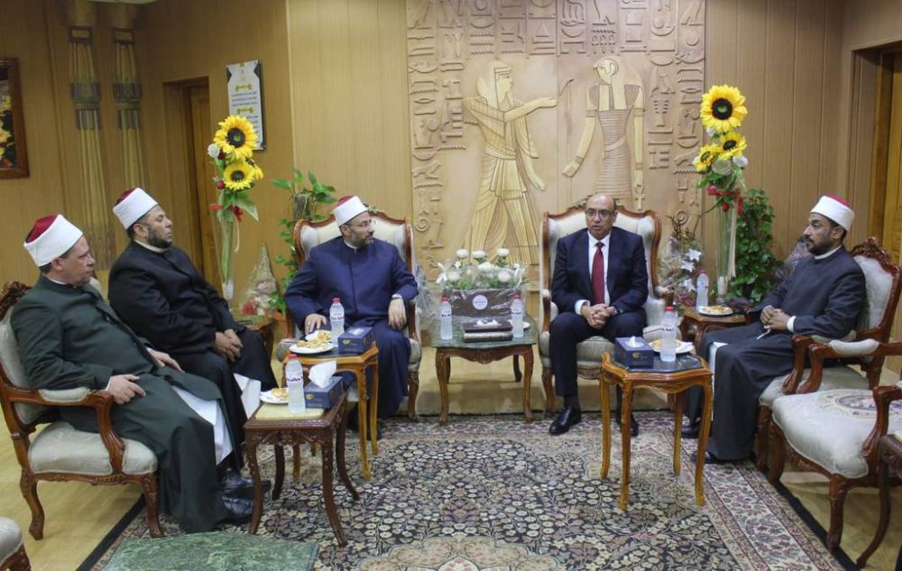 جامعة المنصورة تواصل فعاليات الأسبوع الدعوي وتستقبل الأمين العام المساعد لمجمع البحوث الإسلامية